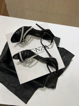 OUTLET PRIMAVARA-VARA - Sandale Charlotte Crystal Black