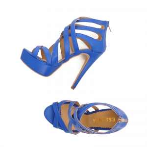 Sandale din piele albastra [3]