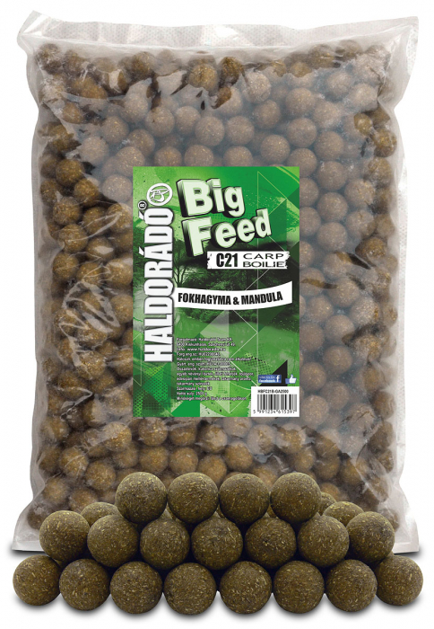 Haldorado Big Feed - C21 Boilie - Capsuna & Ananas 2.5kg, 21 mm [5]