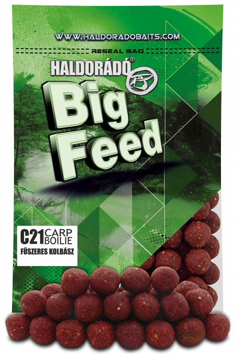 Haldorado Big Feed - C21 Boilie - Capsuna & Ananas 0.8kg, 21 mm [7]