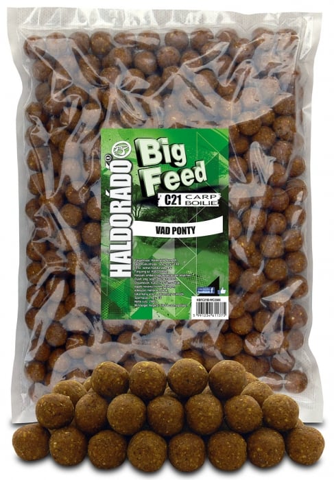 Haldorado Big Feed - C21 Boilie - Capsuna & Ananas 2.5kg, 21 mm [8]