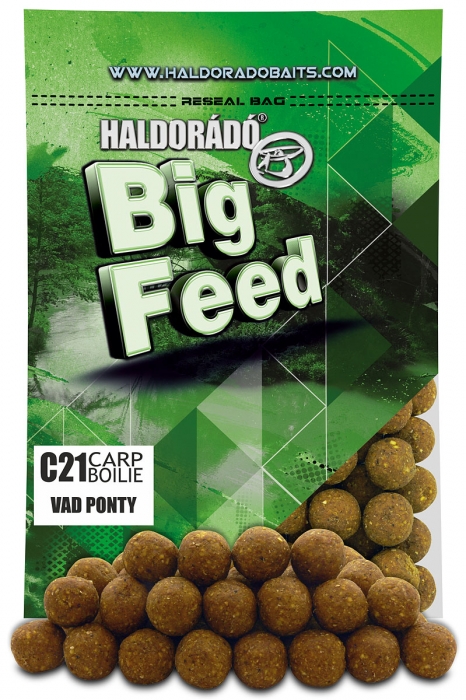 Haldorado Big Feed - C21 Boilie - Capsuna & Ananas 0.8kg, 21 mm [4]
