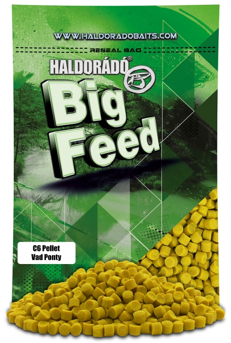 Haldorado Big Feed - C6 Pellet - Capsuna & Ananas 0.9kg, 6 mm [7]