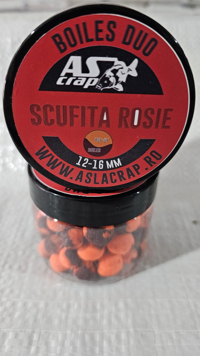 As La Crap Boilies DUO(50% Boiles-50% Pop-Up) 12-16mm - Imperial Squid [6]