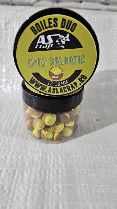 As La Crap Boilies DUO(50% Boiles-50% Pop-Up) 12-16mm - Imperial Squid [7]