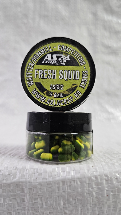 As La Crap Competition Smoke-Fumigen Wafters 5-6mm - Fresh Squid [1]