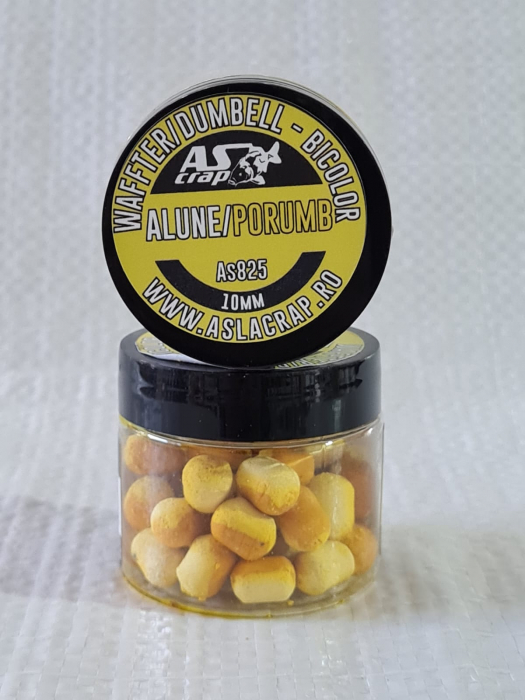 As La Crap Mini Wafter/Dumbel 10mm - Portocala/Ananas [8]