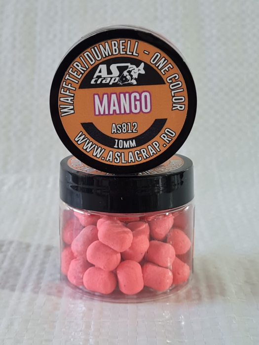 As La Crap Mini Wafter/Dumbel 10mm - Portocala/Ananas [4]