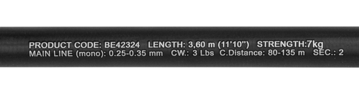 By Dome Lanseta BLACK EDITION NEW GENERATION CARP 300 2.5Lbs [8]