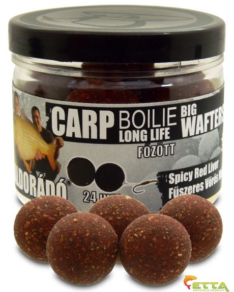 Haldorado Carp Boilie Big Wafters - Black Squid - 70g/24mm [7]