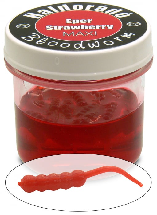 Haldorado Bloodworm (Larve de tantari artificiale) - Natur midi [5]