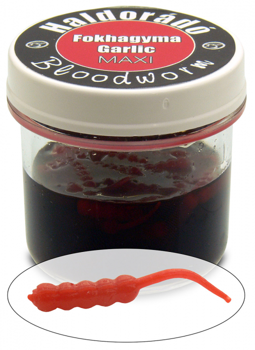 Haldorado Bloodworm (Larve de tantari artificiale) - Natur midi [4]