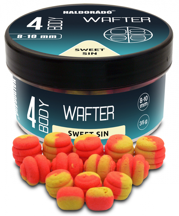 Haldorado 4 BODY Wafter 8-10mm - Hot Lava 35g [4]