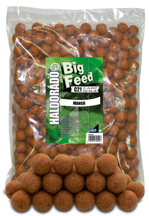 Haldorado Big Feed - C21 Boilie - Capsuna & Ananas 2.5kg, 21 mm [6]