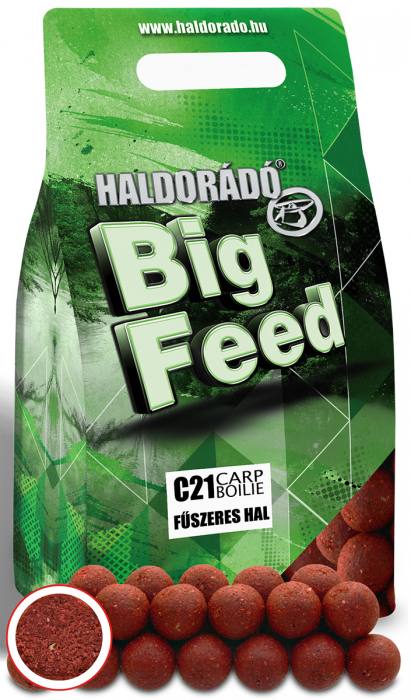 Haldorado Big Feed - C21 Boilie - Capsuna & Ananas 2kg, 21 mm [6]
