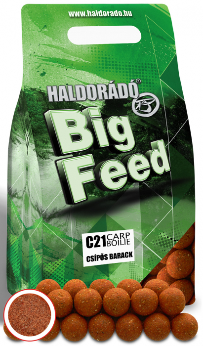 Haldorado Big Feed - C21 Boilie - Capsuna & Ananas 2kg, 21 mm [5]