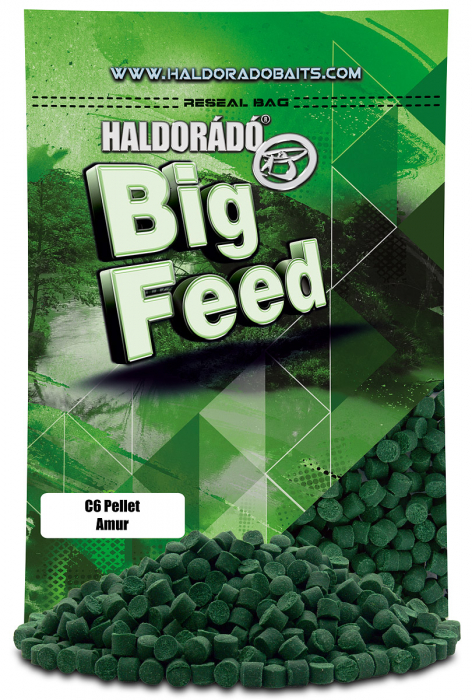 Haldorado Big Feed - C6 Pellet - Piersica Picanta 0.7kg, 6 mm [7]