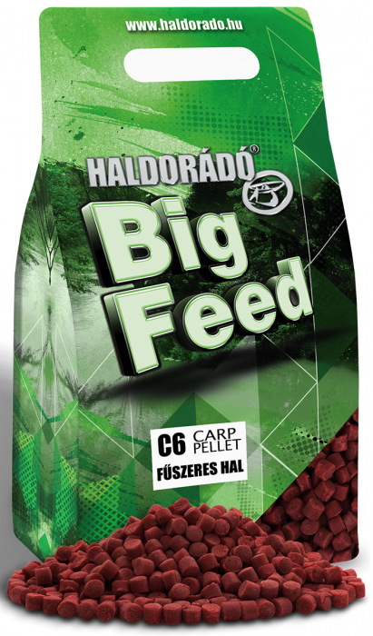 Haldorado Big Feed - C6 Pellet - Crap Salbatic 2kg, 6 mm [11]