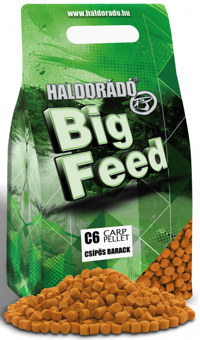 Haldorado Big Feed - C6 Pellet - Crap Salbatic 2kg, 6 mm [10]