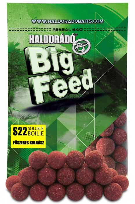 Haldorado Big Feed - S22 Boilie Solubil - Mango 800g, 22mm [4]