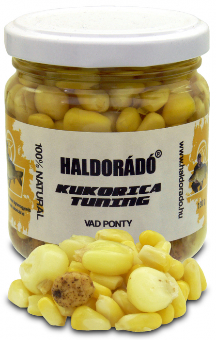 Haldorado Kukorica Tuning (porumb cu zeama) - Capsuni Alb 130g [9]