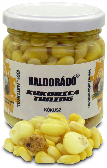 Haldorado Kukorica Tuning (porumb cu zeama) - Capsuni Alb 130g [4]