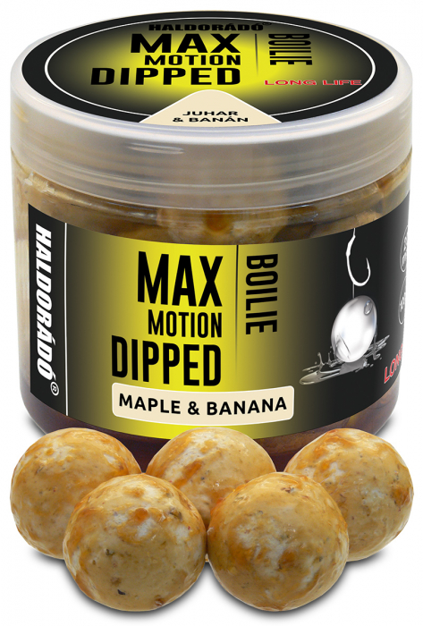 Haldorado Max Motion Boilie Dipped 20mm - Ficat Rosu Condimentat 80g [8]