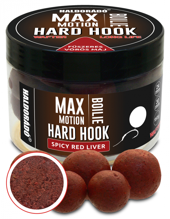 Haldorado Max Motion Boilie Hard Hook Wafter 24, 30mm - Champion Corn 150g [7]