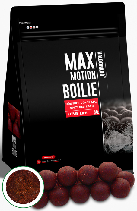 Haldorado Max Motion Boilie Long Life 16mm - Artar & Banana 800g [6]