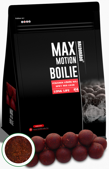 Haldorado Max Motion Boilie Long Life 24mm - Cocos & Alune Tigrate 800g [5]