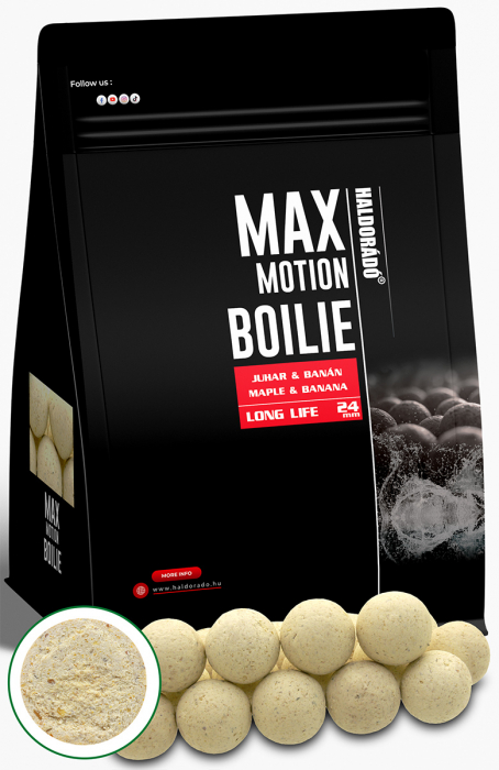 Haldorado Max Motion Boilie Long Life 24mm - Cocos & Alune Tigrate 800g [8]