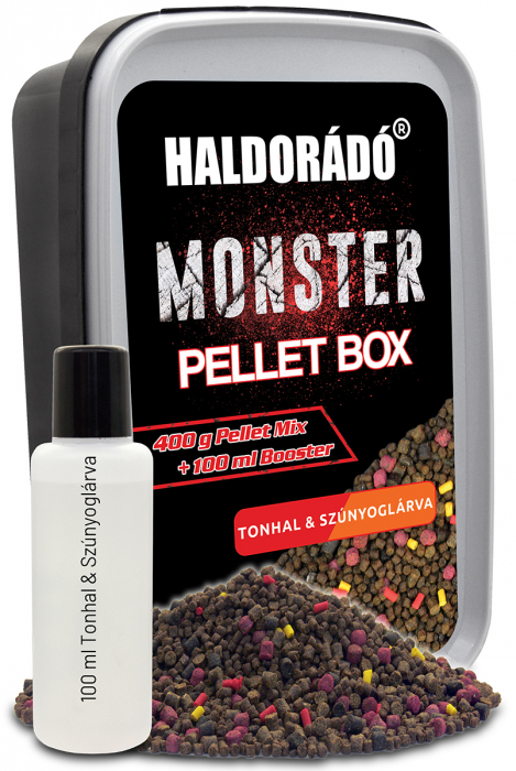Haldorado Monster Pellet Box - Squid & Afine 400g [7]