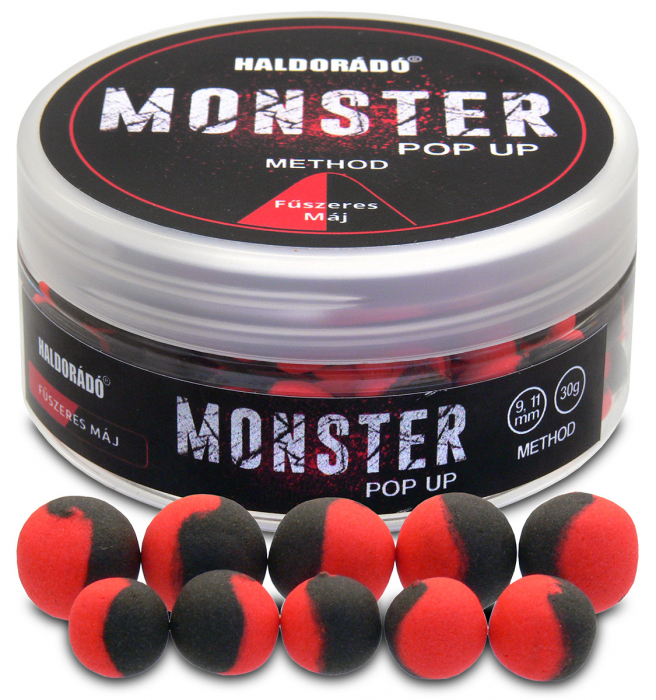 Haldorado MONSTER Pop Up Method 9/11mm- Hot Mango 30g [5]
