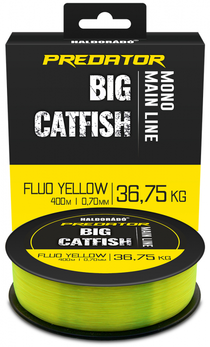 Haldorado Fir Predator Catfish Line Mono Fluo Yellow 0,70mm/400m [1]