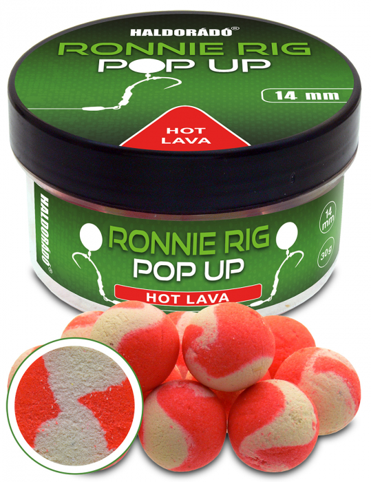 Haldorado Ronnie Rig Pop Up 14mm - Hot Lava 30g [1]