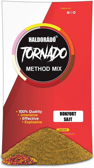Haldorado Tornado Method Mix - Capsuni Dulci 0.5kg [5]