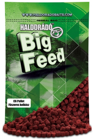 Haldorado Big Feed - C6 Pellet - Capsuna & Ananas 0.9kg, 6 mm [4]