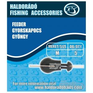 Accesorii Monturi - Haldorado Agrafa rapida feeder cu bila (M)