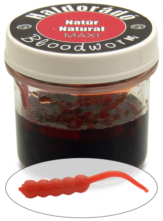 Haldorado Bloodworm (Larve de tantari artificiale) - Natur midi [2]