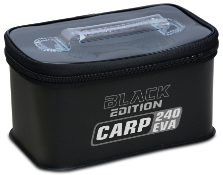Cutii Eva Black Edition Carp - Haldorado BLACK EDITION CARP EVA Cutie Depozitare M 24x15x13 cm