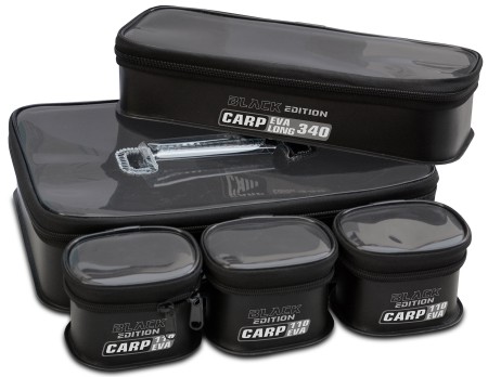 Cutii Eva Black Edition Carp - Haldorado BLACK EDITION FLAT CARP EVA Set Cutii Depozitare 5 Bucati