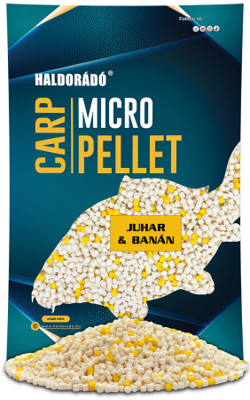 Carp Micro Pelete - Haldorado  Carp Micropelete - Artar & Banana 600g