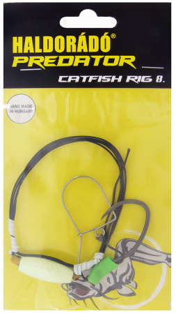 Monturi Somn - Haldorado Catfish Rig 8 - Inaintas pentru peste viu cu inel de momeala