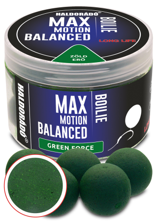 Noutati Haldorado 2026 - Haldorado Max Motion Boilie Balanced 20mm - Green Force 70g