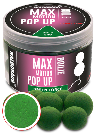 Max Motion Boilie Pop-Up 16, 20mm - Haldorado Max Motion Boilie Pop Up 16-20mm - Champion Corn 50g