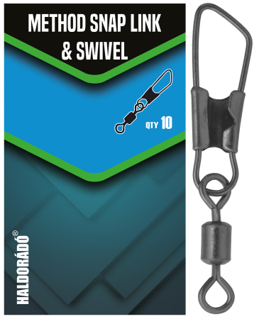 Accesorii Monturi - Haldorado Method Snap Link & Swivel