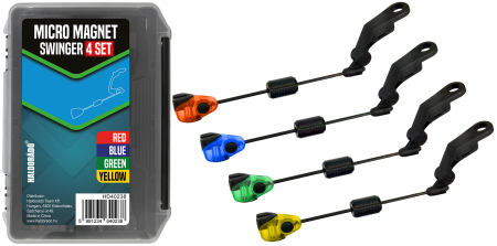Swingere - Haldorado Micro Magnet swinger rigid magnetic cu greutate reglabila set 4 bucati