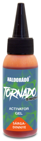 Noutati Haldorado 2026 - Haldorado Tornado Activator Gel - Smoke Pepene Galben 60ml