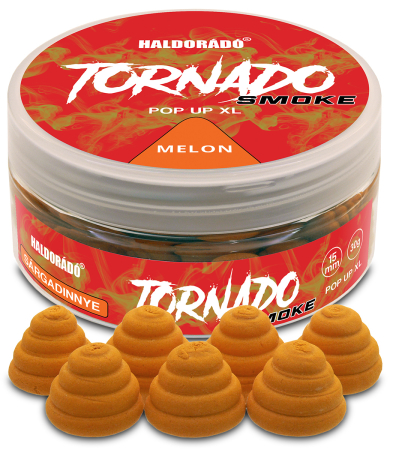 Noutati Haldorado 2026 - Haldorado Tornado Pop Up XL - Smoke Pepene Galben 15mm 30g