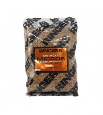 Micro Peleti - Ringers Method Micro Pellets Choco Orange 2mm, 900g